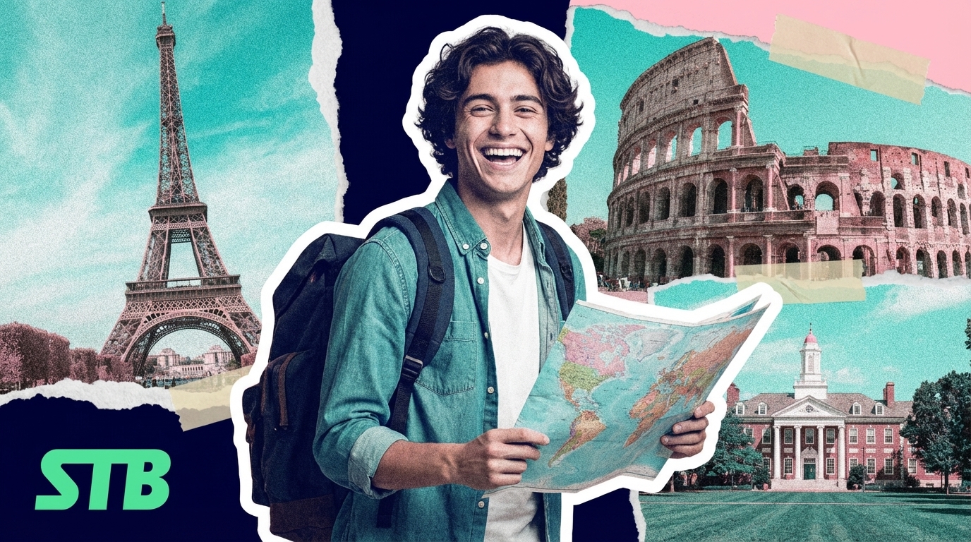 Histórico financeiro para educação internacional em 2026